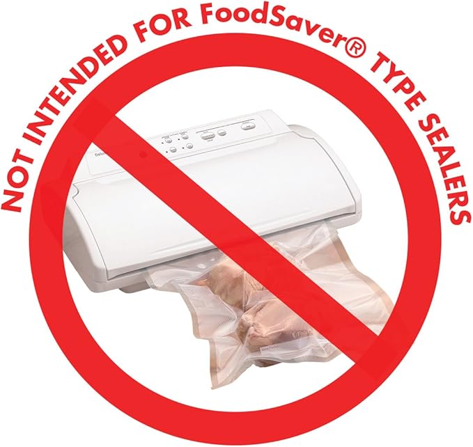 UltraSource - Chamber Machine Pouches 3 Mil Thickness, 8" x 12", Pack of 500 Vacuum Chamber Pouches, BPA-Free Pre-Cut Chamber Vacuum Sealer Bags with tear notch
