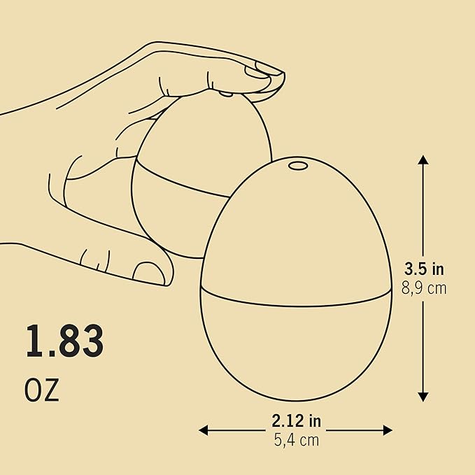 Buffalo BeepEgg ā Egg Timer for Boiling Eggs ā Musical Egg Cooker for Soft, Medium, Hard Boiled Eggs ā Food Safe ā Singing Floating Egg Timer ā Egg Cooker for 3 Levels of Doneness - Brainstream
