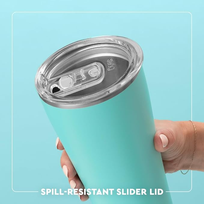 Swig Life 32oz Insulated Tumbler, Travel Coffee Tumbler with Lid, Cup Holder Friendly Travel Coffee Mug, Stainless Steel (Classic Nutcracker)