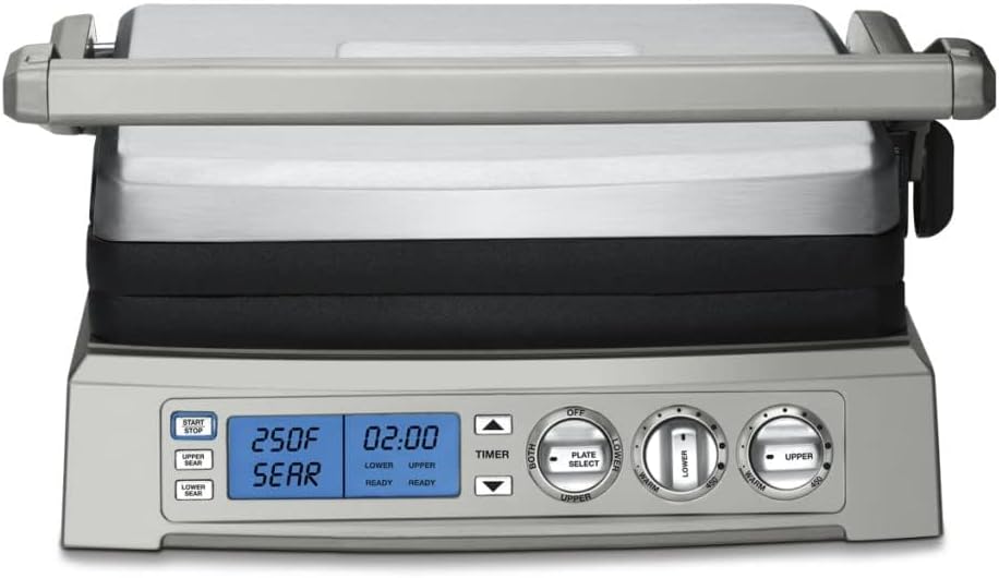 Cuisinart GR-300WSP1 Elite Griddler, Stainless Steel