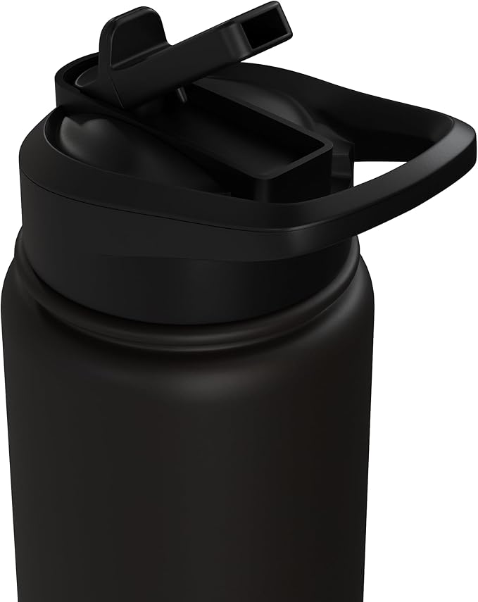 Just A Dad Who Always Came Back With The Milk Raccoon Retro Stainless Steel Insulated Water Bottle