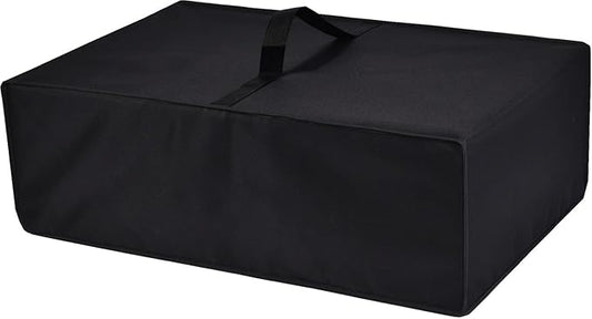 AF-WAN Heavy Duty 600D Nylon Black Toaster Cover, Waterproof, Dustproof, UV-Protected, Fits Elite Gourmet ECT-3100, Mueller MT-110ss & Other 4-Slice Toasters