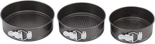 Cake Pan Set, Round Cheesecake Pan, Nonstick Cake Pan with Removable Bottom for Cheesecakes, Yogurt Cakes, Mousse, Coffee Cakes (18/20/22)