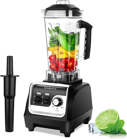 Blender Professional Countertop Blender, 2200W High Speed Commercial Blender for Shakes and Smoothies with 70Oz BPA Free Container, Smoothie Maker for Crushing Ice, Frozen Dessert, and Nuts etc.