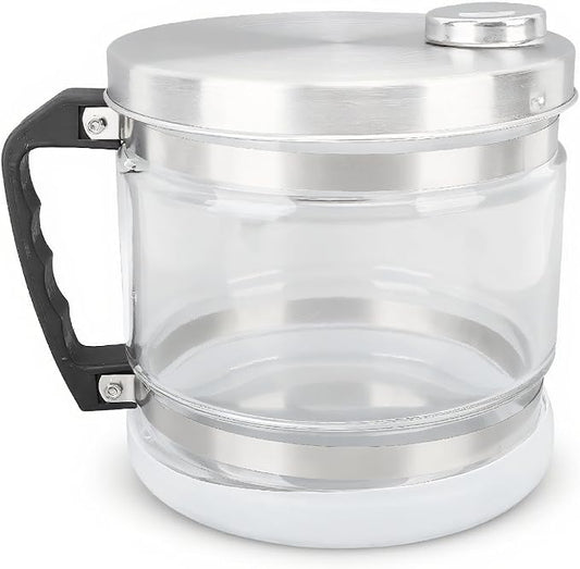 4L Carafe for Countertop Distiller, Water Container for Distiller, Replacement Glass Collection Bottle, Compatible with Most Countertop Water Distiller