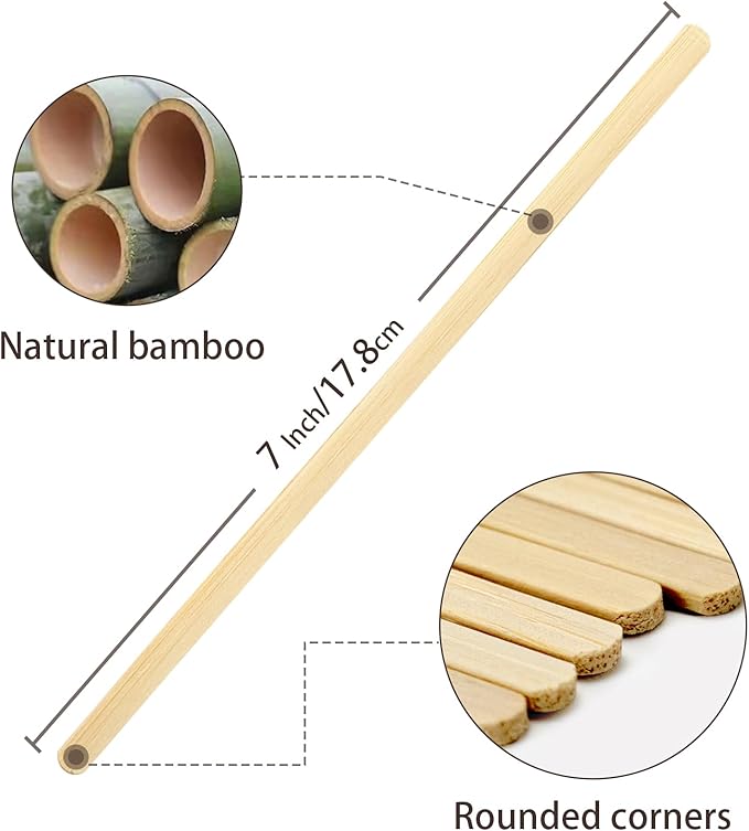 Bamboo Coffee Stirrers, 1000 Count of Disposable Coffee Stir Sticks - Stir Sticks For Coffee Bar 5.5 Inch, Stir Sticks with Smooth End, Coffee Stirs for Coffee, Cocktail, Hot Drinks