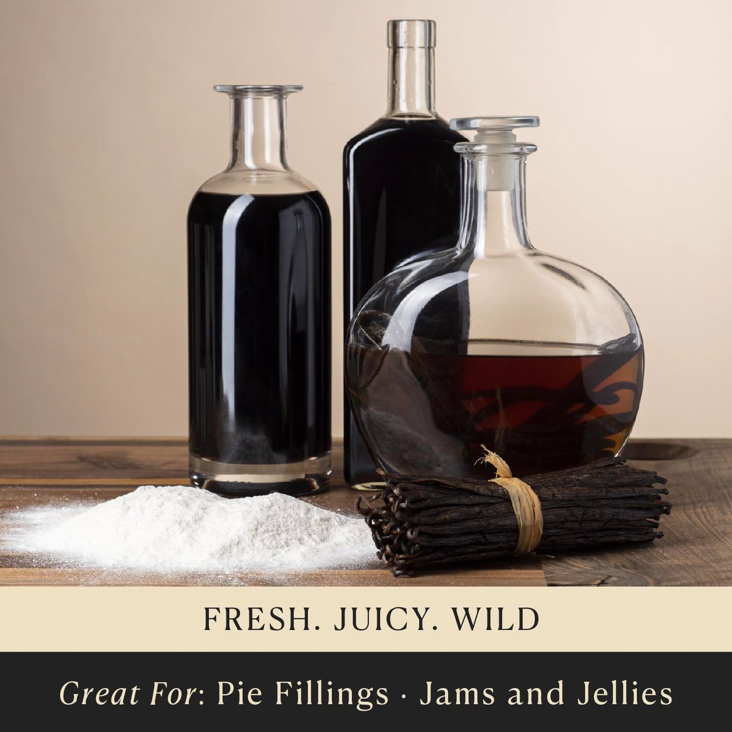 Cook's, Pure Blackberry Extract for Jams, Jellies, Jellies, Candies, and Syrup, 128 Ounces ( 1 Gallon)
