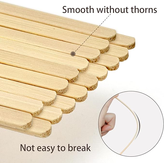 Bamboo Coffee Stirrers, 1000 Count of Disposable Coffee Stir Sticks - Stir Sticks For Coffee Bar 5.5 Inch, Stir Sticks with Smooth End, Coffee Stirs for Coffee, Cocktail, Hot Drinks