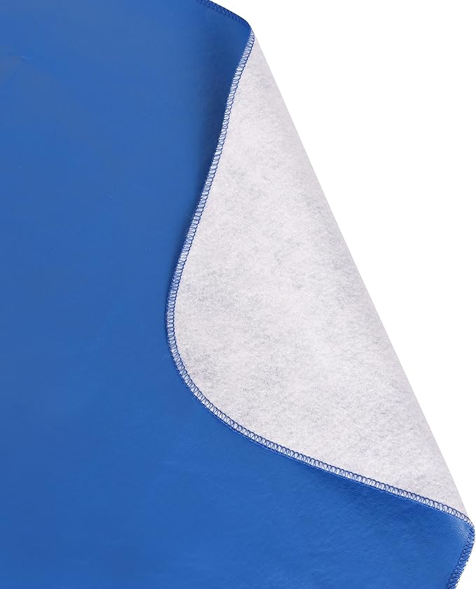 Yourtablecloth Heavy Duty Vinyl Rectangle or Square Tablecloth – 6 Gauge Heavy Duty Tablecloth – Flannel Backed – Wipeable Tablecloth with Vivid Colors & Many Sizes 52 x 120 White